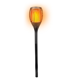 Grundig Solar Havefakkel med Realistisk Flammeeffekt,  H: 78 cm