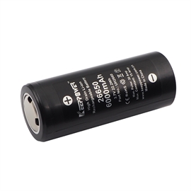 Keeppower IMR26650 UH2660 3,6 volt Li-Ion batteri 6000mAh