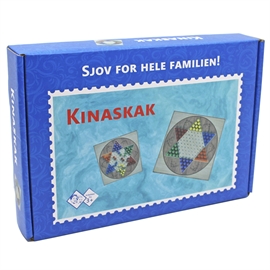 Kinaskak i Træ Klassisk Strategispil for Hele Familien 25x25 cm