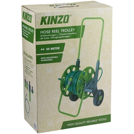 Kinzo Garden Slangevogn & 30 m Slange
