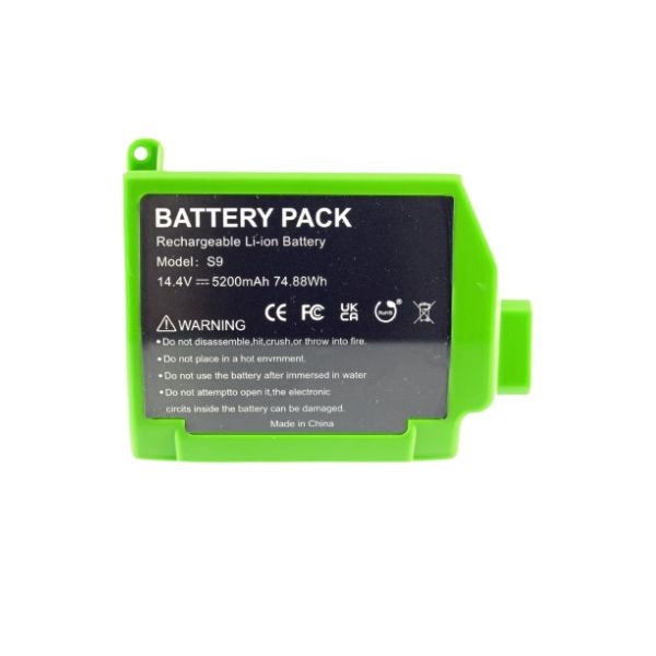 Batteri til IRobot Roomba Robotstøvsuger s9 og s9+, 5200 mAh (Kompatibelt)