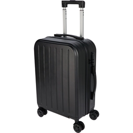 Kuffert 38L i Hardcase med 4 Hjul (Håndbagage), Sort
