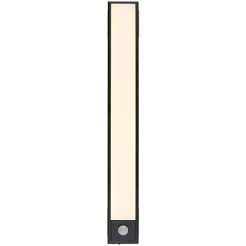 Grundig LED Skabslampe 30 cm – 1,5 W med Sensor, Sort