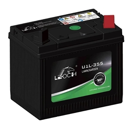 Leoch Batteri til havetraktor 12 volt 29Ah + pol til højre