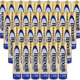 Maxell LR03/AAA Alkaline Batterier 1,5 V, 800 stk.