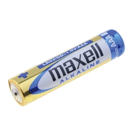 Maxell LR03/AAA Alkaline Batterier 1,5 V, 200 stk.