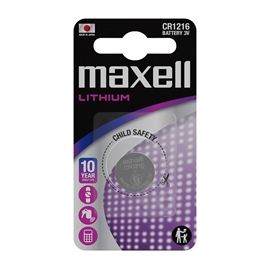 Maxell Lithium Batteri CR1216 3V