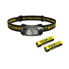 Nitecore HA11 Pandelampe - Sæt med 2 stk. NL1411R Batterier