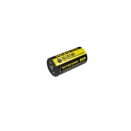 Nitecore 18350, NL1816R 1600mAh Li Ion Batteri - USB-C Genopladelig