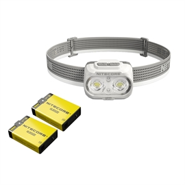 Nitecore UT27 Pro 2025 MCT Grå Pandelampe - Sæt med 1 stk. Ekstra HLB1500 Batteri
