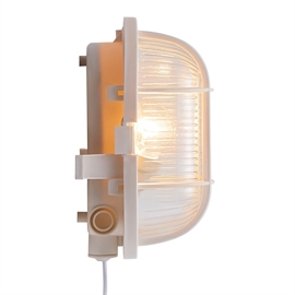 Nordlux Skotlampe Udendørs Væglampe IP44, Hvid