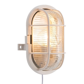Nordlux Skotlampe Udendørs Væglampe IP44, Hvid