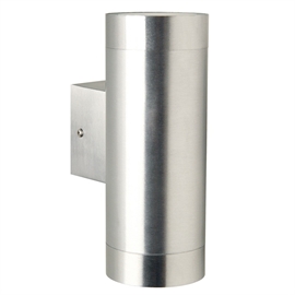 Nordlux Tin Maxi Up- og Down Lys, Udendørs Væglampe IP54, Aluminium
