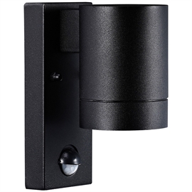 Nordlux Tin Maxi Udendørs Væglampe med Sensor IP54, Sort