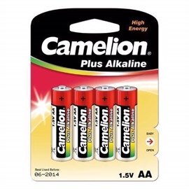 4 stk Camelion LR06/AA Alkaline batterier