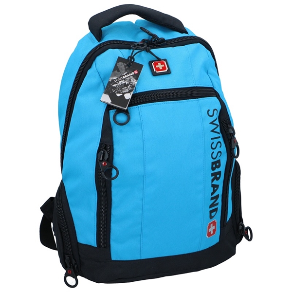 Swissbrand Rygsæk 20 Liter – Hverdagstaske til Rejse, Sky Blue