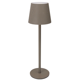 Trådløs Bordlampe Med Touch og Dæmper H: 36 cm, Lys Brun