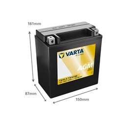 Varta 514 902 022 MC batteri 12 volt 14Ah (+pol til venstre) 